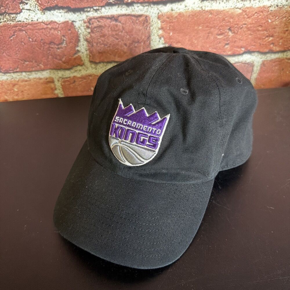 47 Brand Sacramento Kings 100% Cotton Adjustable Strapback Cap Hat, OS